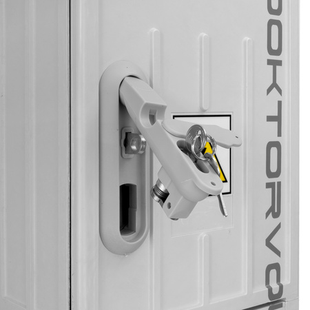 Baustromverteiler auf Fundament  IP44 Stromverteiler ohne Schutz Leergehäuse Doktorvolt DV-6012