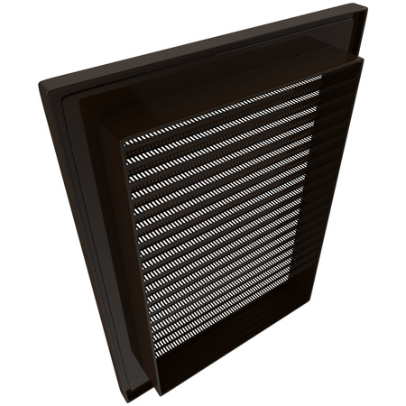 Lüftungsgitter Insektenschutz 21cm x 14cm braun AirRoxy 02-341