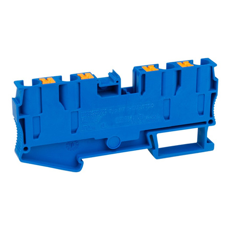 Reihenklemme 6mm2 4-Leiter Durchgangsklemme 1P Blau Phoenix Contact 3212947