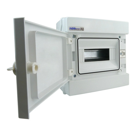 Feuchtraumverteiler Verteilerkasten 1000V 8Module Aufputz Sicherungskasten RH-8/B AP VDE E-P 36.7