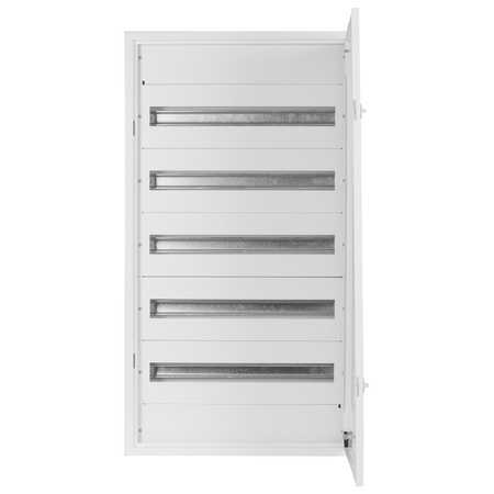 Doktorvolt Verteilerkasten Aufputz Sicherungskasten aus Metall 120 Module 5-reihig IP30 MN120/5/24