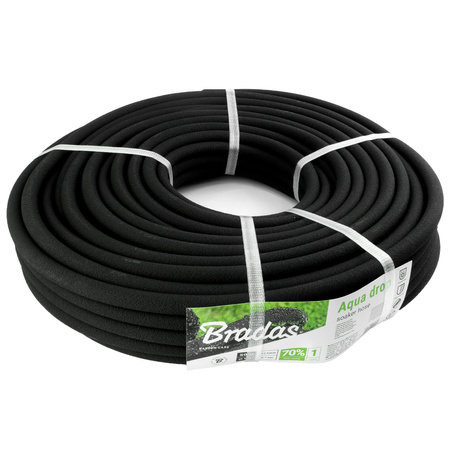 Perlschlauch Tropfschlauch Schwitzschlauch Bewässerungsschlauch AQUA-DROP 1/2" 50m Gartenschlauch Bradas WAD1/2050