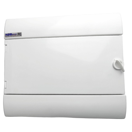 Elektro-Plast Verteilerkasten Unterputz Sicherungskasten 12 Module 1-reihig IP65 RHp-12/B 36.119