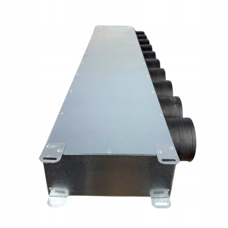 Lüftungsverteiler Verteilerkasten 10x75 Ø160 Wohnraumlüftung Luftverteiler E-KRR-10X75/160-OC (0+10+0)