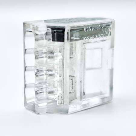 Dosenklemme 4x0.5-2.5 mm² Verbindungsklemme VDE DGN 1 Stück 100 Stück DG228-3,5-04P-1Y