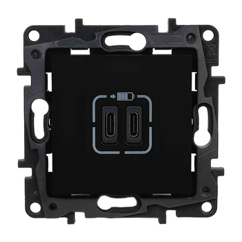 Legrand Steckdose NILOE STEP 2xUSB C Ladesteckdose USB typ C 863539