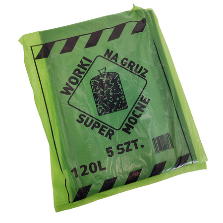 Extra starke Bauschutt- und Bausäcke WOJAFKO 120L reißfest und strapazierfähig DV-246