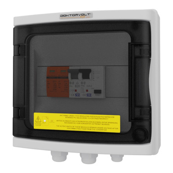 Solar Anschlusskasten Photovoltaik AC 20A Überspannungsschutz Typ 265 Doktorvolt DV-9498-FOT-265-AC