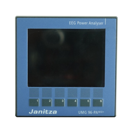 Janitza UMG 96-PA MID+ Modul 96-PA-RCM-EL Aufsteckstromwandler EEG Set JANITZA