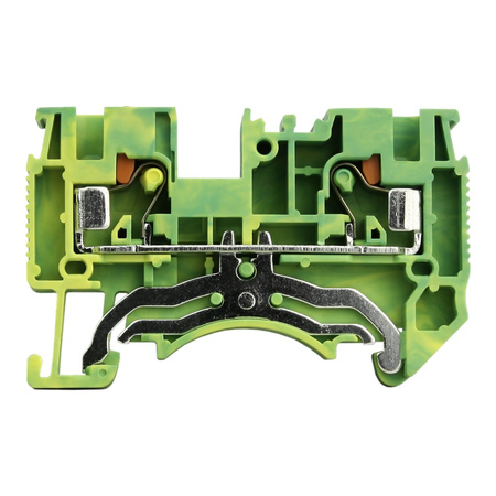 Schutzleiter-Reihenklemme 4mm2 gelb-grün Erdungsklemme UL DS4-PE-01P-1C-00AH