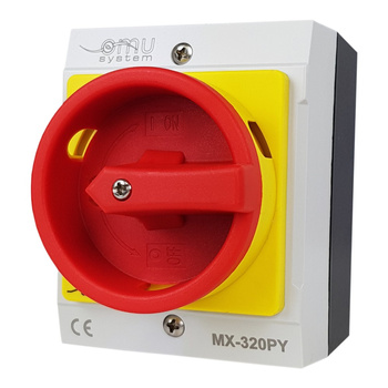 Hauptschalter 20A Reparaturschalter MX-320PY Gehäuse Lasttrennschalter XBS XBS MX 320PY
