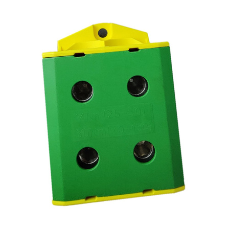 Morek Hauptleitungsklemme Anschlussklemme 25-150mm² 2xAl/Cu OTL 150-2 gelb-grün MAA2150Y10