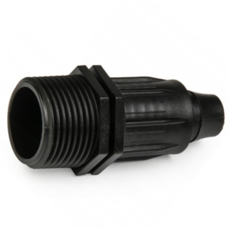 Verbinder auf 16mm PE Rohr Fitting Kupplung AG 3/4" Bradas DSWAQJ-L16M34