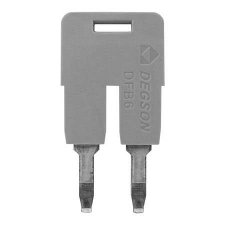 Einlegebrücke Steckbrücke Querverbinder 2-Polig für DS6 Reihenklemmen DGN DFB6-02P-11-00A(H)