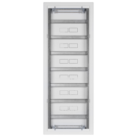 Doktorvolt Verteilerkasten Unterputz Sicherungskasten aus Metall 126 Module 7-reihig IP30 MP126/7/18