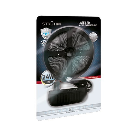 Dekorative Band LATE LED 5M 300 CW IP65 BLISTER 6500K Strühm 03041