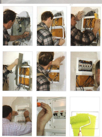 Verteilerkasten Feuchtraumverteiler Unterverteiler IP65 12 Module Sicherungskasten QZERO UP M-L 990.12