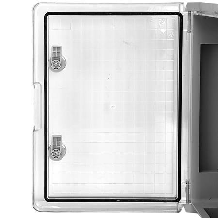 Leergehäuse mit transparenter Tür 300x400x170mm Schaltschrank Aufputz Verteilerschrank  IP65 IK10  TP Electric 