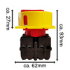 Not-Aus-Schalter Trennschalter ML0 32A 4P Hauptschalter IP54 PCE MERZ 6594