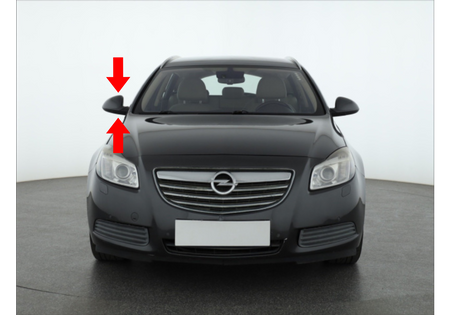Außenspiegel Spiegelglas Rechts für OPEL INSIGNIA A 2008-2016 Beifahrerseite mit Totwinkelassistent 314864111799