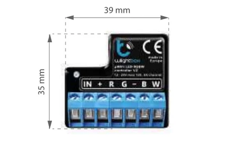 Drahtloser WiFi Treiber LED-Dimmer Wirelles LED Dimmer SMART HOME 12/24V WLIGHTBOXS wLightBox