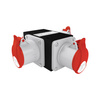 CEE Adapter 3x16A/400V Stromverteiler ROP 1653 DV