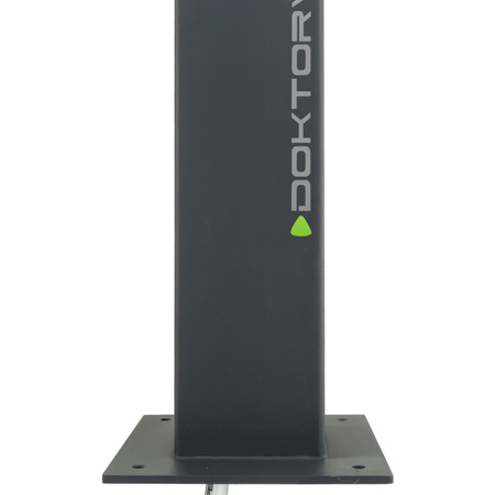 Wassersäule Gartenpfosten mit Wasserhahn dekorative Wasserzapfstelle anthrazit Wasserzapfsäule Doktorvolt DV-5145