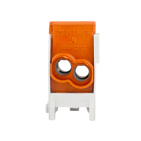 Hauptleitungsklemme Abzweigklemme HLAK 25-1/2/25 M2 braun Klemmblock Verteilerklemme 1P 1,5-25 mm2 Pollmann 208 2080191