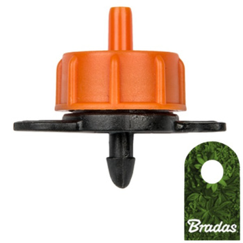 Micro Bewässerung Tropfer mit Strömungslabyrinth 16l/h Außgang 4mm Bradas DSE-TOD16