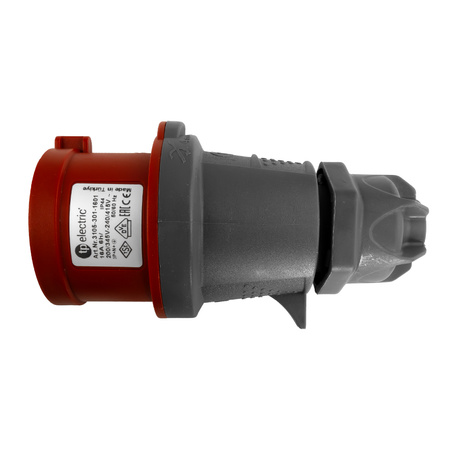 CEE Stecker 5P 16A IP44 Mobilstecker 400V VDE TP Electric 3105-301-1601