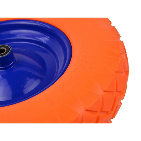 Schubkarrenrad Polyurethan 4.00-8 PU orange G71024