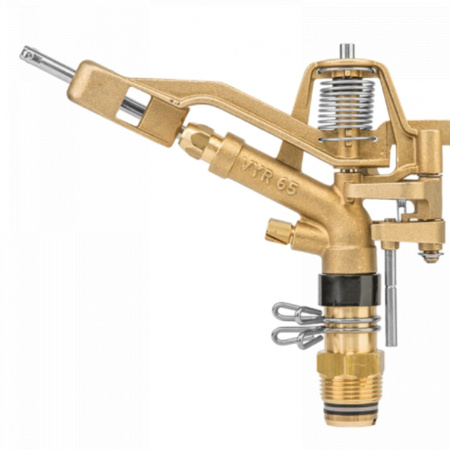 Messing Sprinkler 50m AG 1" Kreisregner 360° 50m Bradas GKV656332SGZ