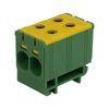 Universalklemme UK 35/2 PE gelb-grün Leitungsklemme Anschlußklemme 4 Klemmstellen 2,5–35mm2 Pollmann 209 2090223