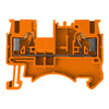 Reihenklemme 1.5mm2 Durchgangsklemme Orange UL DS1.5-01P-15-00A(H)