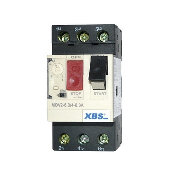 Motorschutzschalter Motorschutz MOV2 4-6.3A MS-Schalter XBS MOV2-6.3