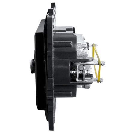 Steckdose 2xTV Typ F schwarz 1,5 dB Niloe Step 863576