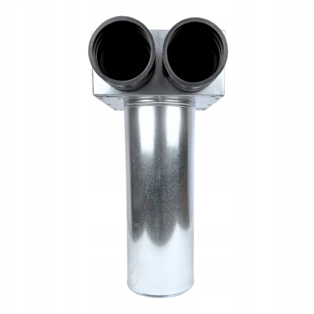 Lüftungsverteiler Verteilerkasten 2x75 Ø125 Wohnraumlüftung Luftverteiler E-KSR-2x75/125-OC