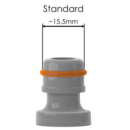 Digitaler Gartenwasserzähler Zähler mit LCD Schnellkupplung + Adapter Wasserzähler WHITE LINE Bradas WL-3100