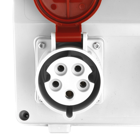 Baustromverteiler Walter-Kraft-S/FI 32A 16A 2x230 Schuko System Mennekes-Steckdosen KW-0010-D