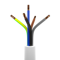 50m Installationskabel 5x6 YDY rund 450/750V 0000006945