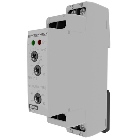 Hygrothermostat zur Temperaturüberwachung und -regelung ELKO RHT-1