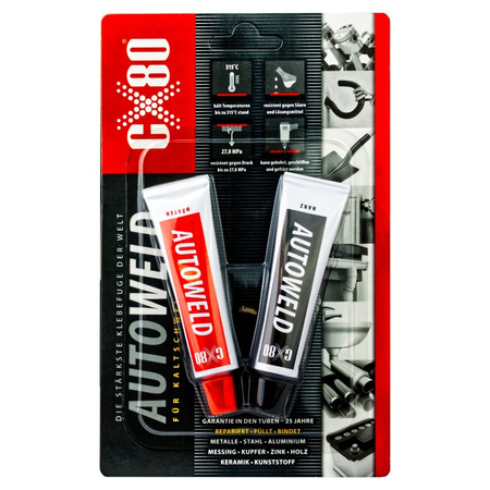 Kleber 2x27g Metall Alu Kaltschweißen CX-80 CX80-418