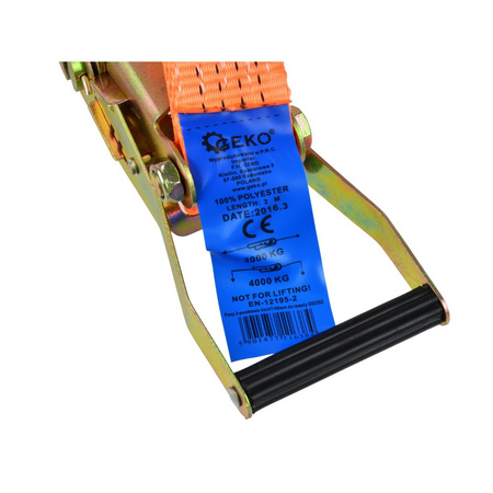 Spanngurte 3-Punkt 3m 4T 50mm für Anhänger G02352