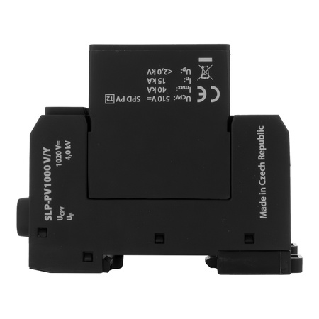 PV-Überspannungsableiter Typ 2 40kA SLP-PV1000 V/Y bis 1020V DC für Hutschiene Überspannungsschutz Blitzschutz Photovoltaik Varistortechnologie A04302