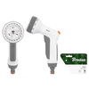 Gartenbrause Handbrause Schlauchbrause Wasserspritze Reinigungsspritze Sprühpistole 9-funktionen WHITE LINE WL-EN11TK