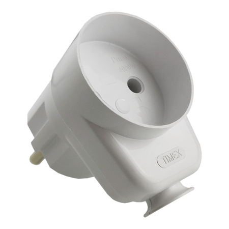 Stecker 230V UniSchuko weiß Adapter TIMEX WT-16 G K2 (BI)