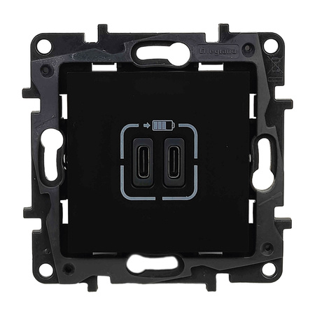 Legrand Steckdose NILOE STEP 2xUSB C Ladesteckdose USB typ C 863539
