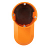 F-tronic Unterputzdose 1 Stück Elektronikdose winddicht Hohlwanddose 68 mm orange VDE 7350066