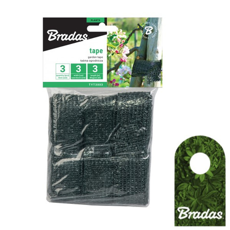 Baumanbinder Set 3 Stück 3cmx3m Baumbinder Pflanzenbinder Pflanzenband Bradas TYT3X03