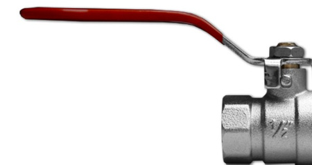 Messing Kugelhahn mit Hebelgriff 1" Innengewinde Wasserhahn Absperrhahn Auslaufhahn BRADAS GKZ012525